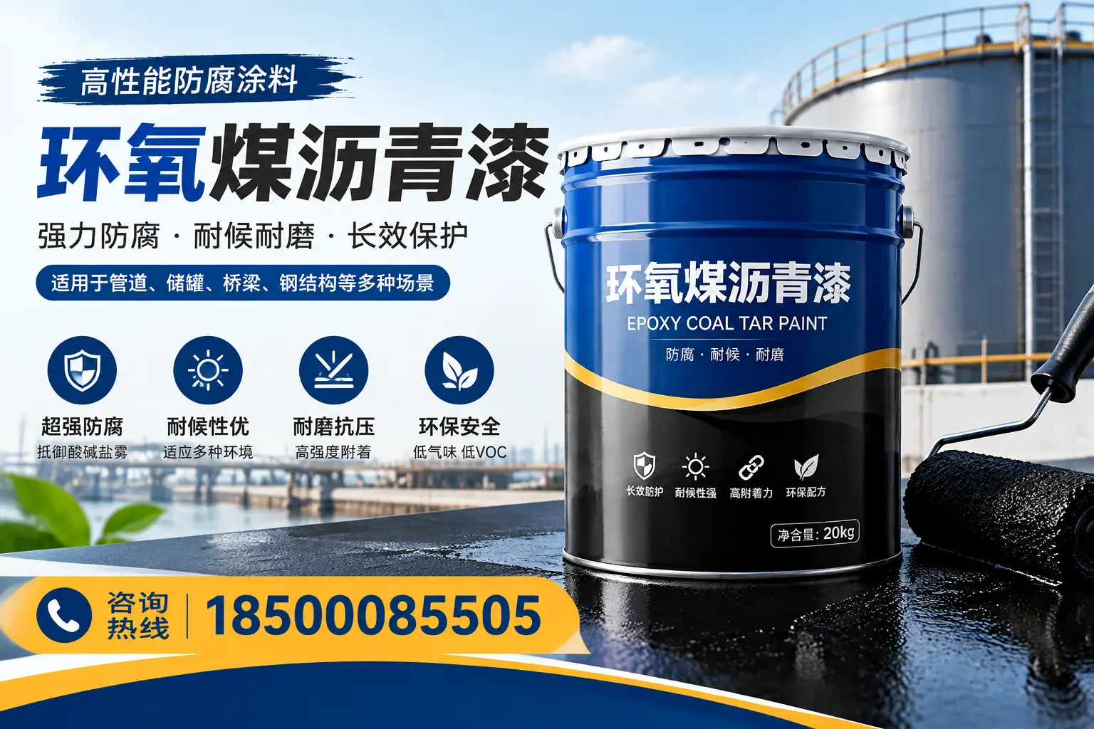 环氧煤沥青漆的施工步骤详解,平凉装修必备知识